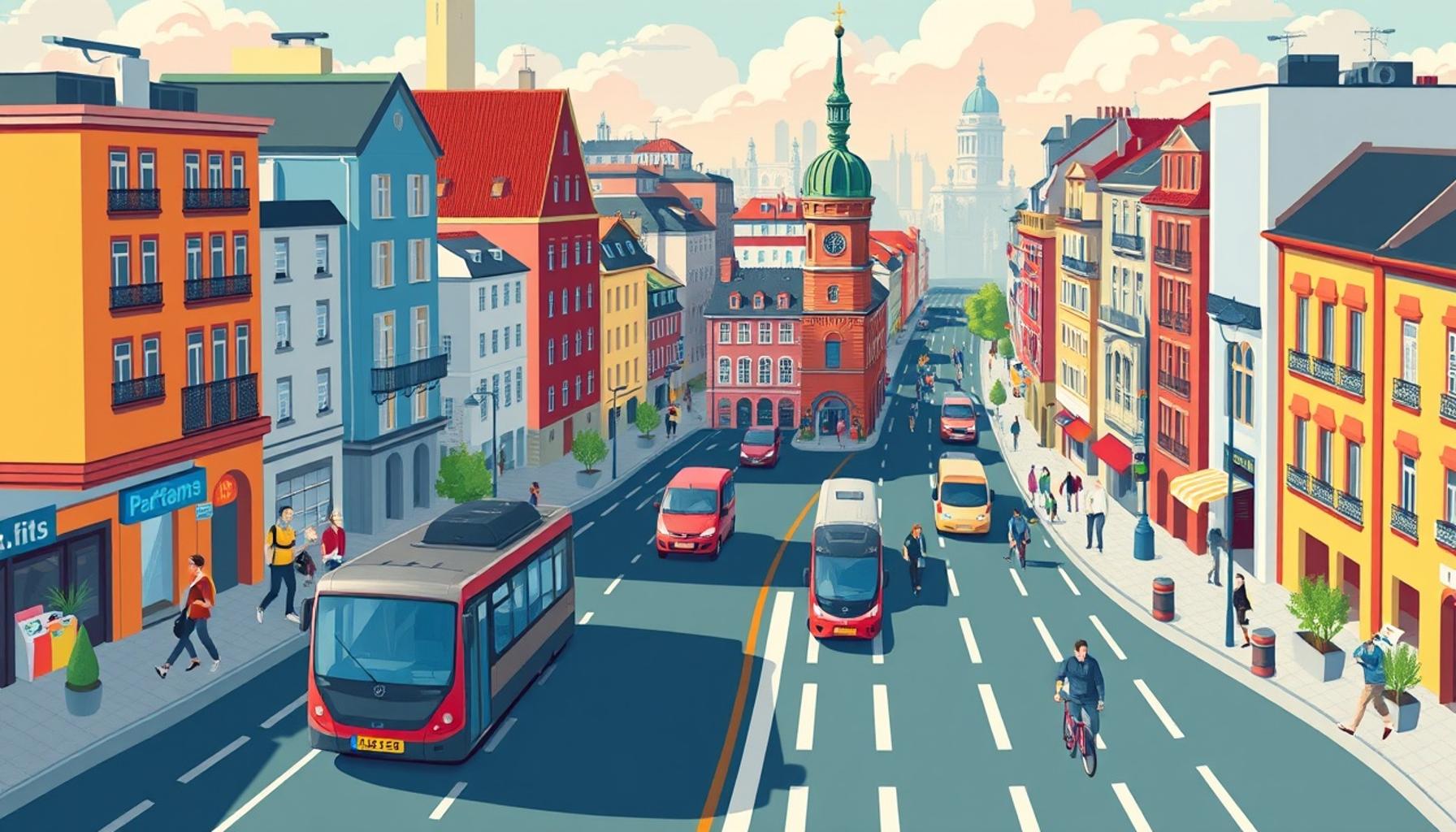 Intelligente Städte: Wie Technologie die städtische Mobilität in Deutschland neu definiert